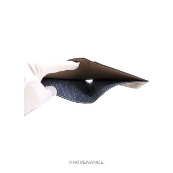 🔴 Hermès Citizen Twill Compact Wallet - Etoupe Swift - Picture 8 of 8